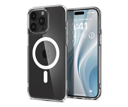 Etui do telefonów SPIGEN Ultra Hybrid Mag Magsafe do iPhone 15 Pro white ACS06715